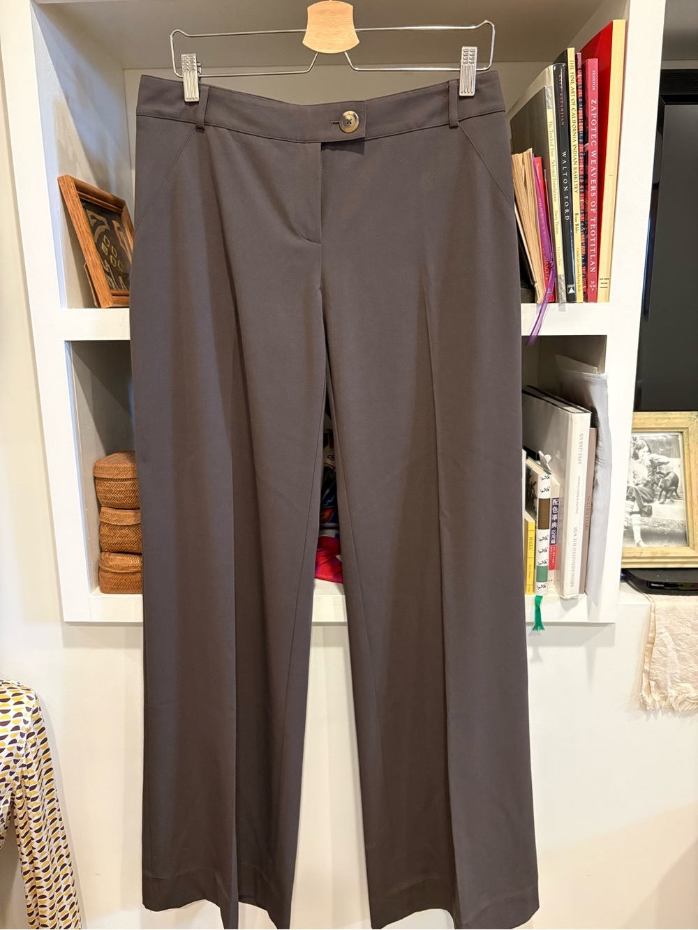 CAbi Wide-Leg Pants in olive Brown